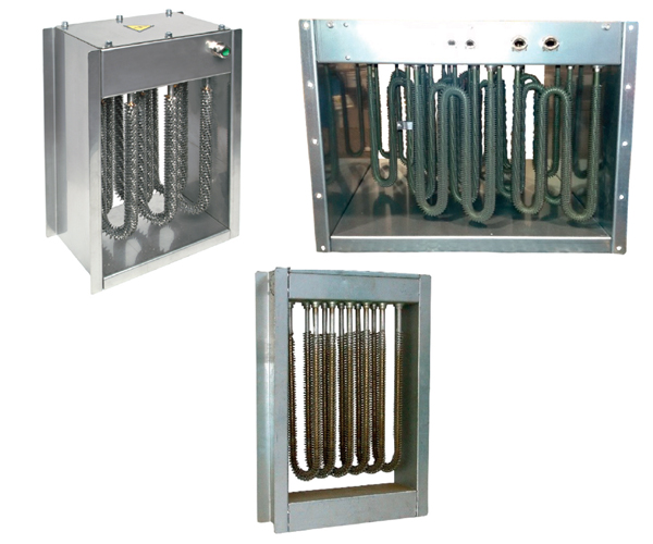 Batterie composte da resistenze corazzate alettate